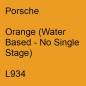Preview: Porsche, Orange (Water Based - No Single Stage), L934.